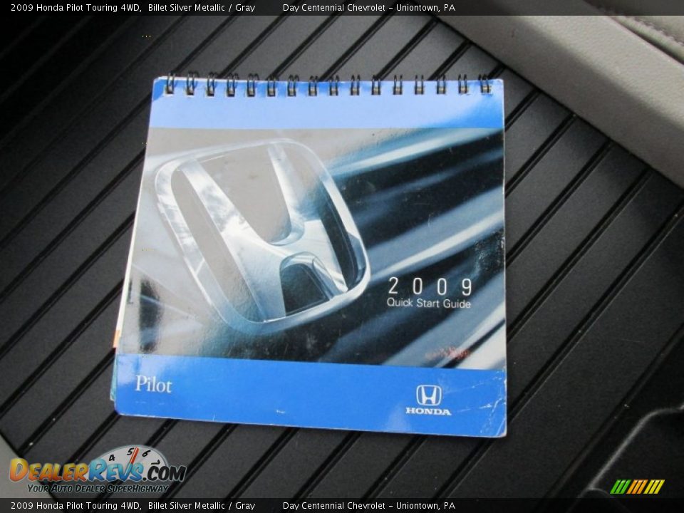 2009 Honda Pilot Touring 4WD Billet Silver Metallic / Gray Photo #34