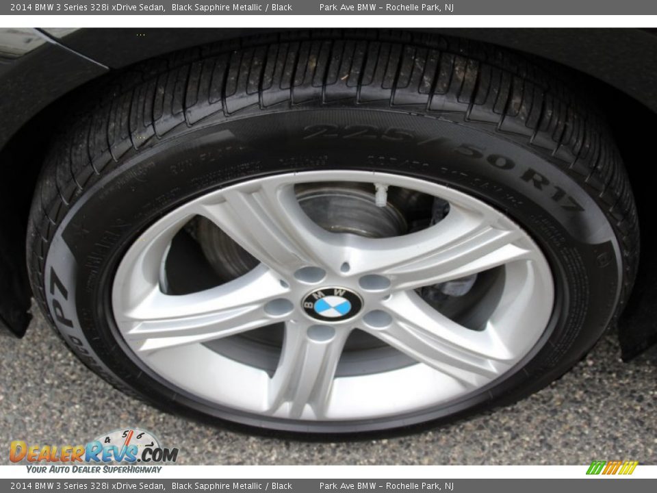 2014 BMW 3 Series 328i xDrive Sedan Black Sapphire Metallic / Black Photo #34