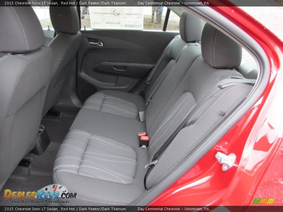 Rear Seat of 2015 Chevrolet Sonic LT Sedan Photo #13