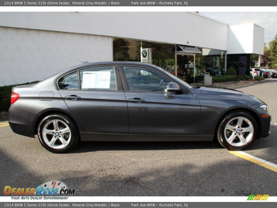 2014 BMW 3 Series 328i xDrive Sedan Mineral Grey Metallic / Black Photo #2