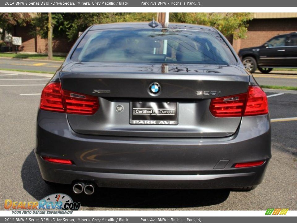 2014 BMW 3 Series 328i xDrive Sedan Mineral Grey Metallic / Black Photo #4