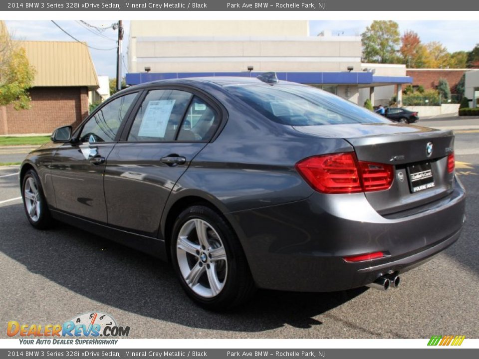 2014 BMW 3 Series 328i xDrive Sedan Mineral Grey Metallic / Black Photo #5