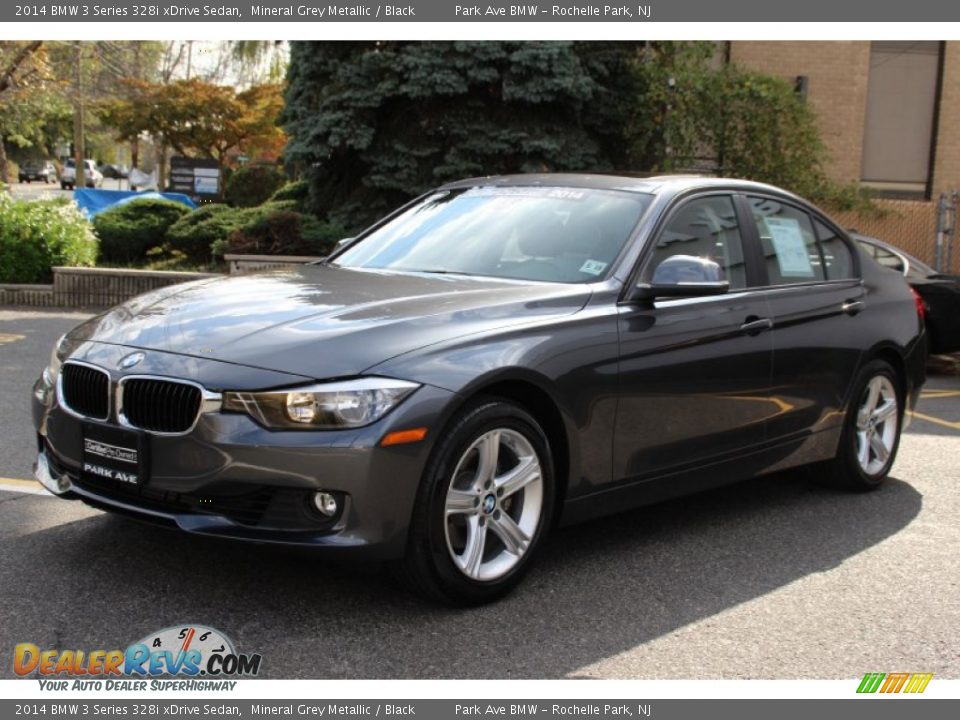 2014 BMW 3 Series 328i xDrive Sedan Mineral Grey Metallic / Black Photo #7