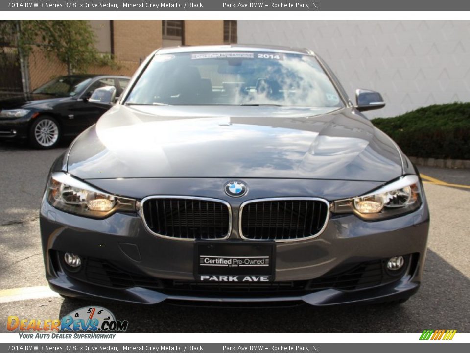 2014 BMW 3 Series 328i xDrive Sedan Mineral Grey Metallic / Black Photo #8