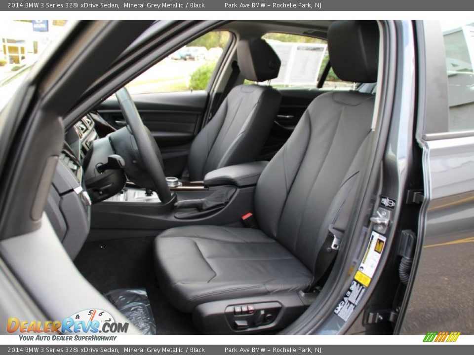 2014 BMW 3 Series 328i xDrive Sedan Mineral Grey Metallic / Black Photo #14