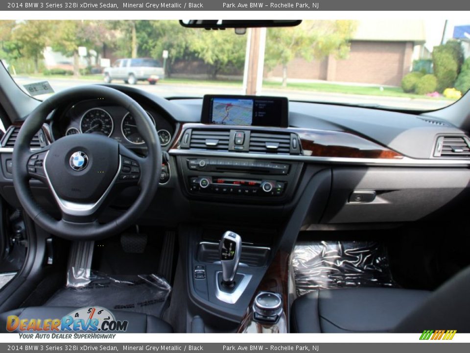 2014 BMW 3 Series 328i xDrive Sedan Mineral Grey Metallic / Black Photo #16