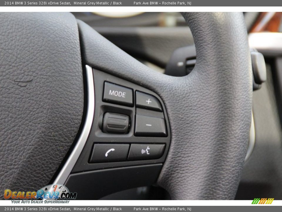 2014 BMW 3 Series 328i xDrive Sedan Mineral Grey Metallic / Black Photo #21