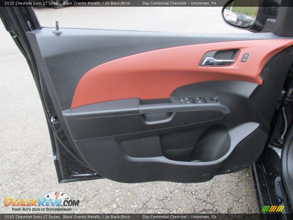 Door Panel of 2015 Chevrolet Sonic LT Sedan Photo #11