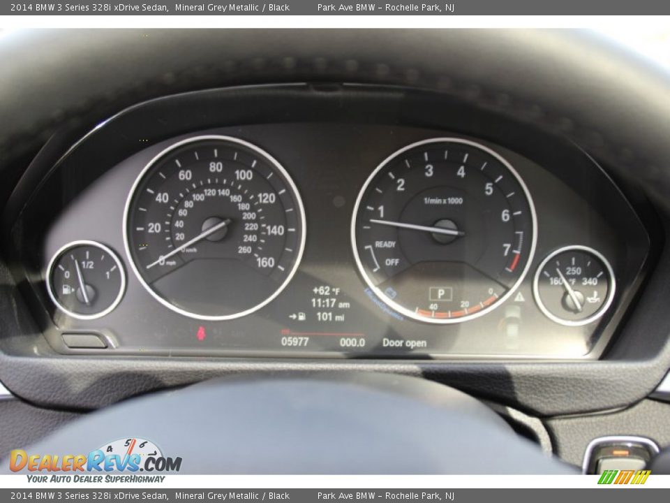2014 BMW 3 Series 328i xDrive Sedan Mineral Grey Metallic / Black Photo #22