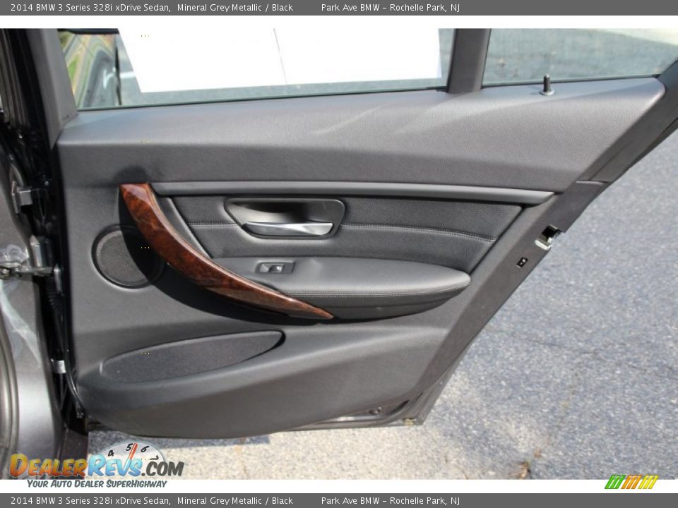 2014 BMW 3 Series 328i xDrive Sedan Mineral Grey Metallic / Black Photo #25