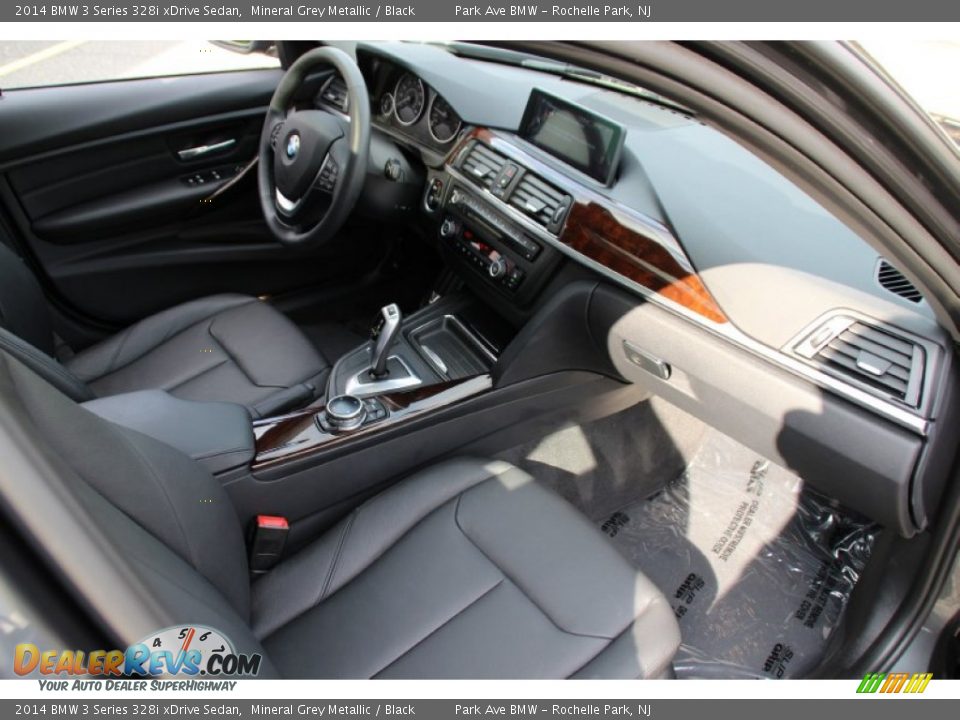 2014 BMW 3 Series 328i xDrive Sedan Mineral Grey Metallic / Black Photo #28