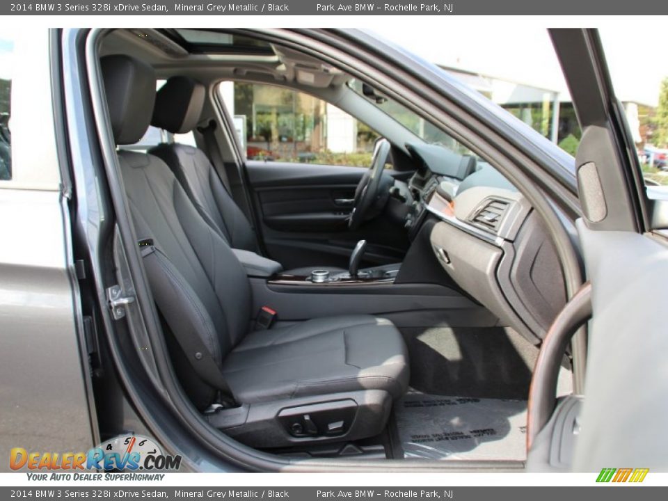 2014 BMW 3 Series 328i xDrive Sedan Mineral Grey Metallic / Black Photo #29