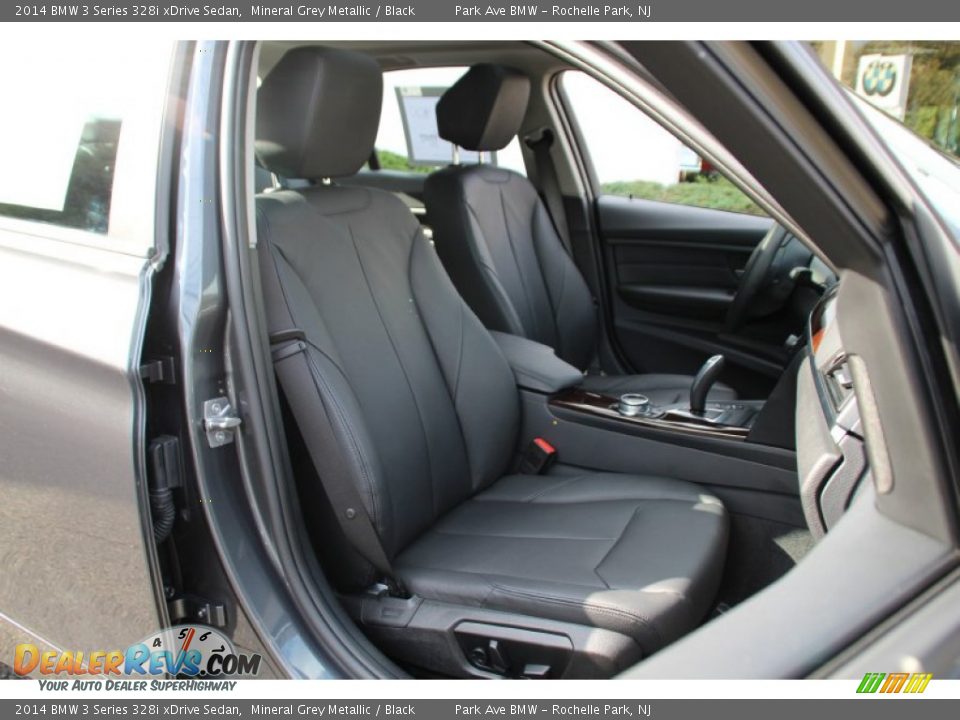 2014 BMW 3 Series 328i xDrive Sedan Mineral Grey Metallic / Black Photo #30