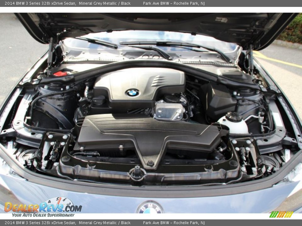2014 BMW 3 Series 328i xDrive Sedan Mineral Grey Metallic / Black Photo #31
