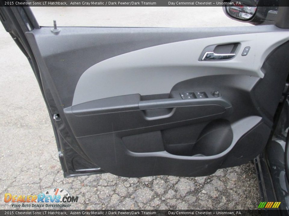 2015 Chevrolet Sonic LT Hatchback Ashen Gray Metallic / Dark Pewter/Dark Titanium Photo #11