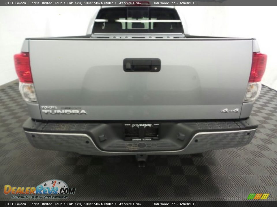 2011 Toyota Tundra Limited Double Cab 4x4 Silver Sky Metallic / Graphite Gray Photo #5