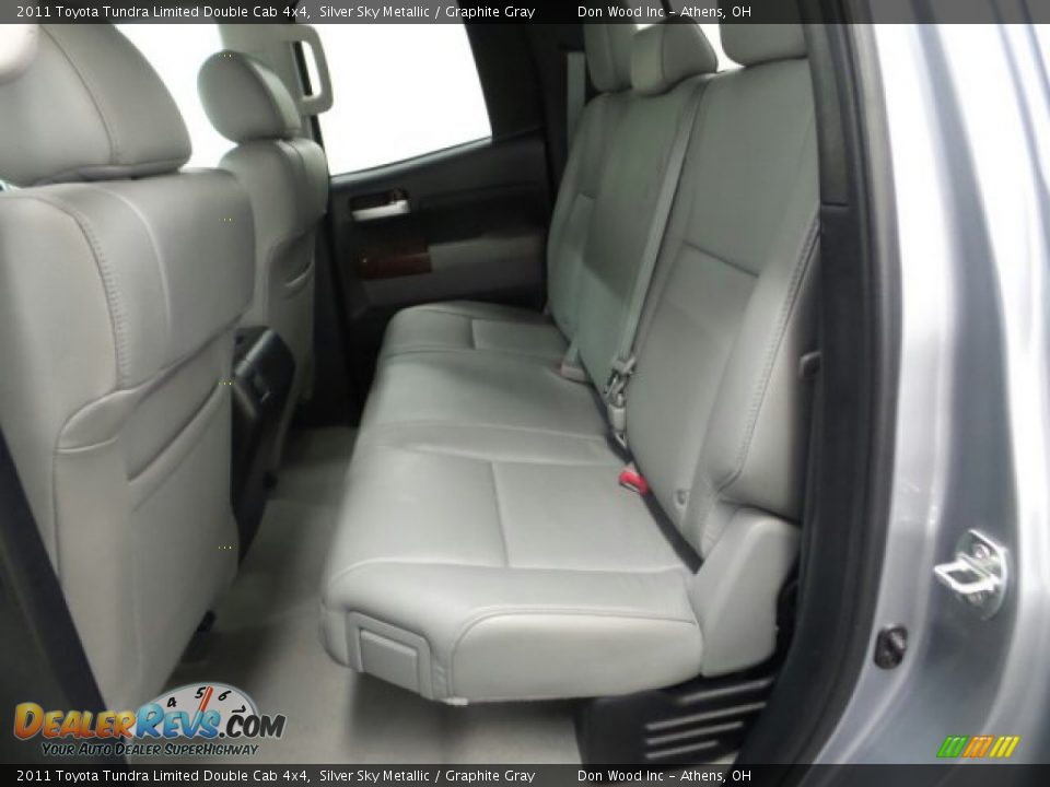 2011 Toyota Tundra Limited Double Cab 4x4 Silver Sky Metallic / Graphite Gray Photo #10