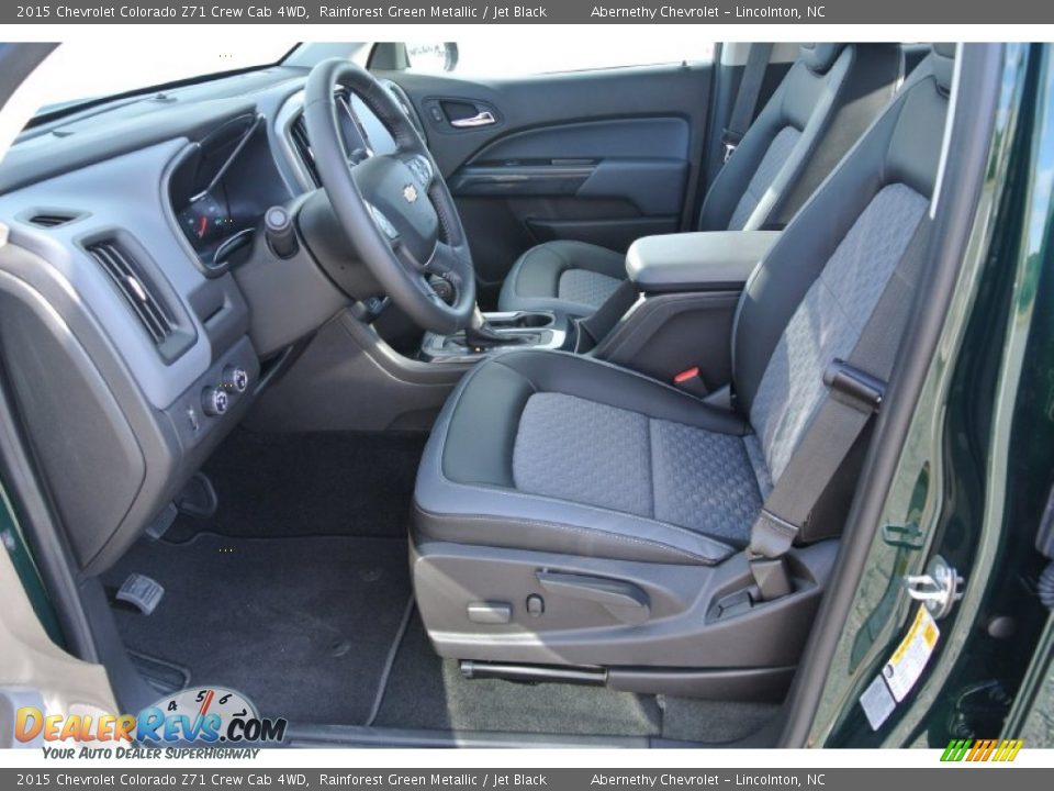 Front Seat of 2015 Chevrolet Colorado Z71 Crew Cab 4WD Photo #8