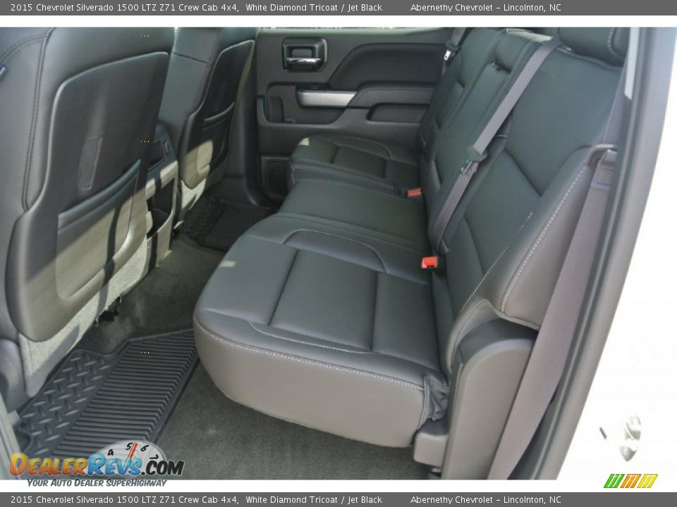 2015 Chevrolet Silverado 1500 LTZ Z71 Crew Cab 4x4 White Diamond Tricoat / Jet Black Photo #16