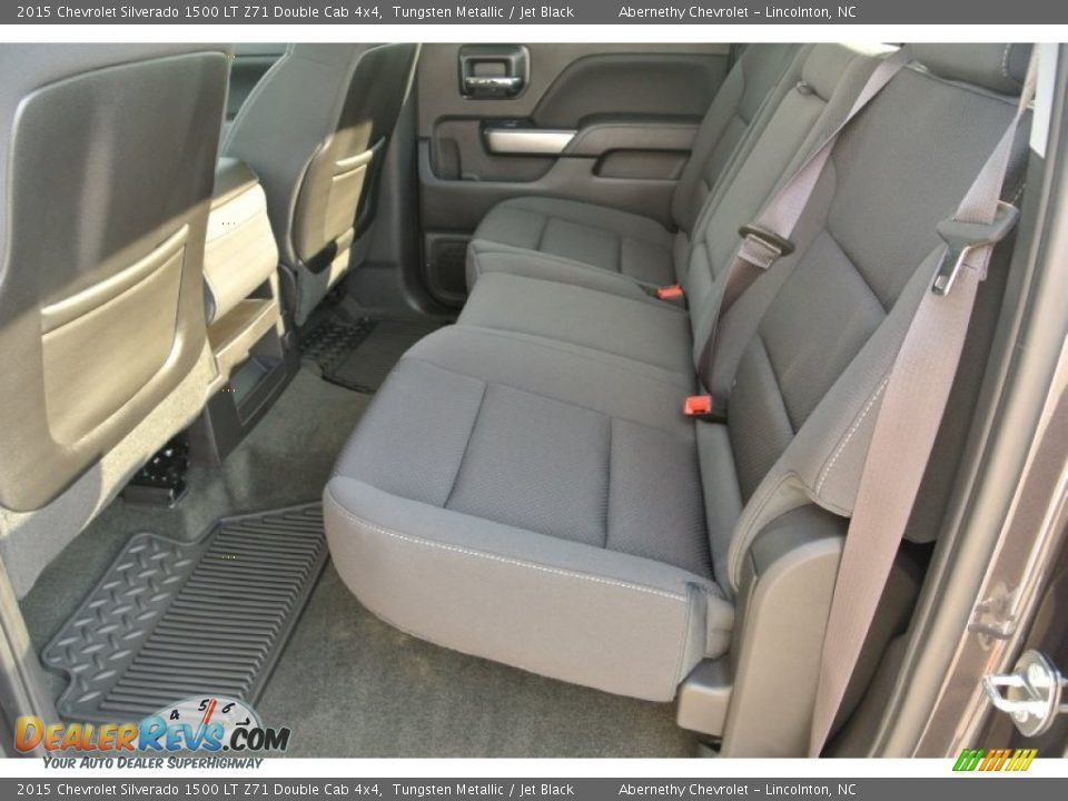 2015 Chevrolet Silverado 1500 LT Z71 Double Cab 4x4 Tungsten Metallic / Jet Black Photo #14