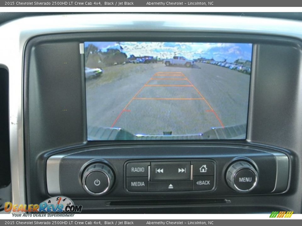 2015 Chevrolet Silverado 2500HD LT Crew Cab 4x4 Black / Jet Black Photo #12