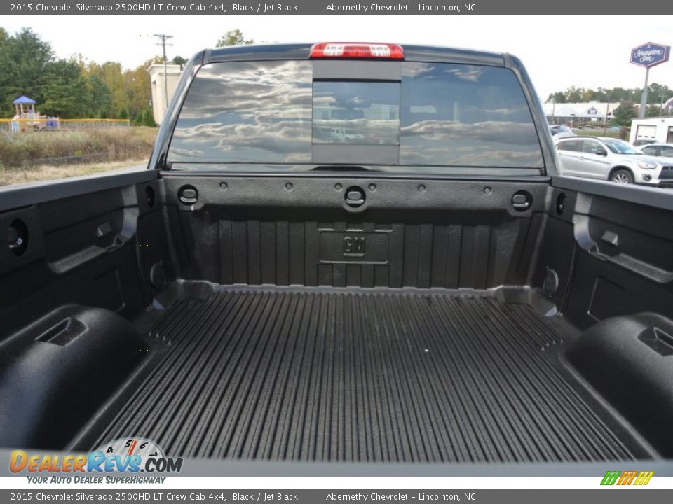 2015 Chevrolet Silverado 2500HD LT Crew Cab 4x4 Black / Jet Black Photo #16