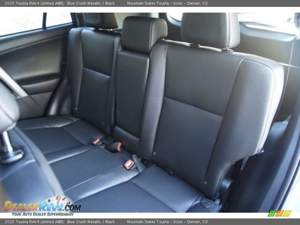Rear Seat of 2015 Toyota RAV4 Limited AWD Photo #7
