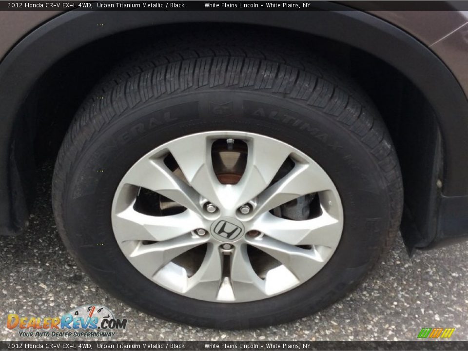 2012 Honda CR-V EX-L 4WD Urban Titanium Metallic / Black Photo #3