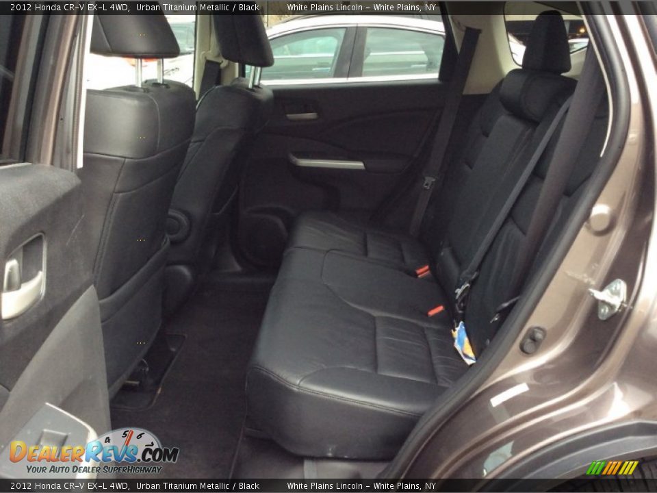 2012 Honda CR-V EX-L 4WD Urban Titanium Metallic / Black Photo #8