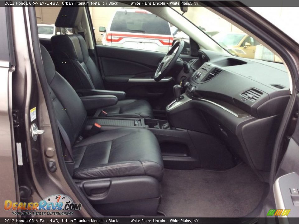 2012 Honda CR-V EX-L 4WD Urban Titanium Metallic / Black Photo #11