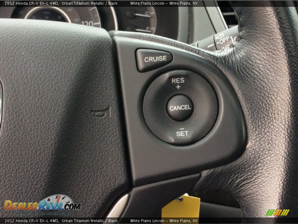 2012 Honda CR-V EX-L 4WD Urban Titanium Metallic / Black Photo #19