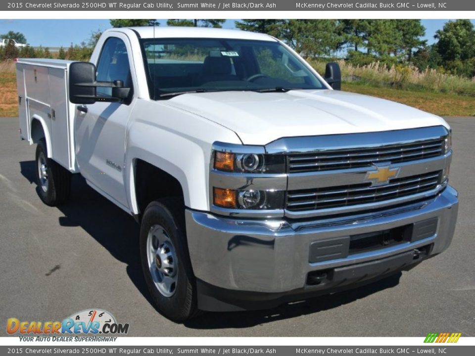 Front 3/4 View of 2015 Chevrolet Silverado 2500HD WT Regular Cab Utility Photo #1