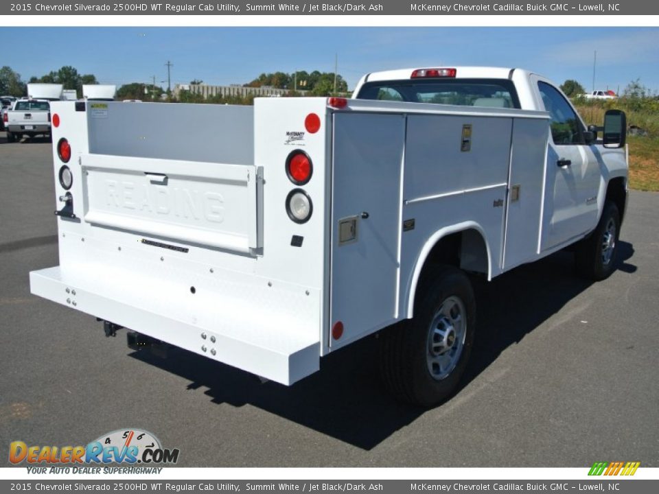 Summit White 2015 Chevrolet Silverado 2500HD WT Regular Cab Utility Photo #5