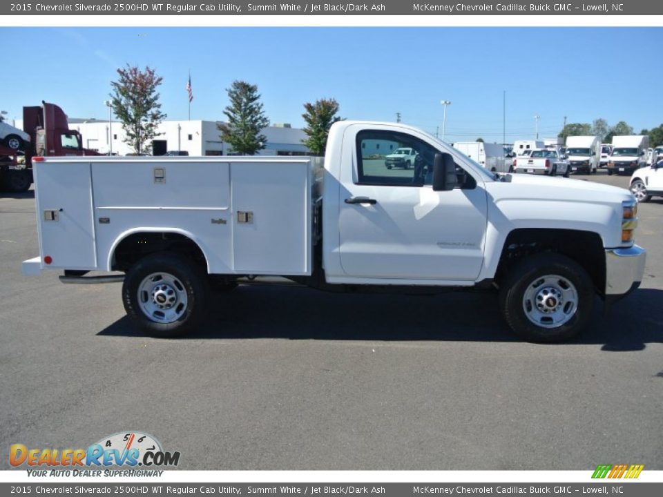 Summit White 2015 Chevrolet Silverado 2500HD WT Regular Cab Utility Photo #6
