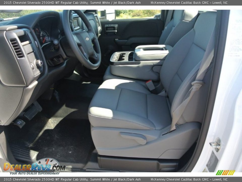 2015 Chevrolet Silverado 2500HD WT Regular Cab Utility Summit White / Jet Black/Dark Ash Photo #8