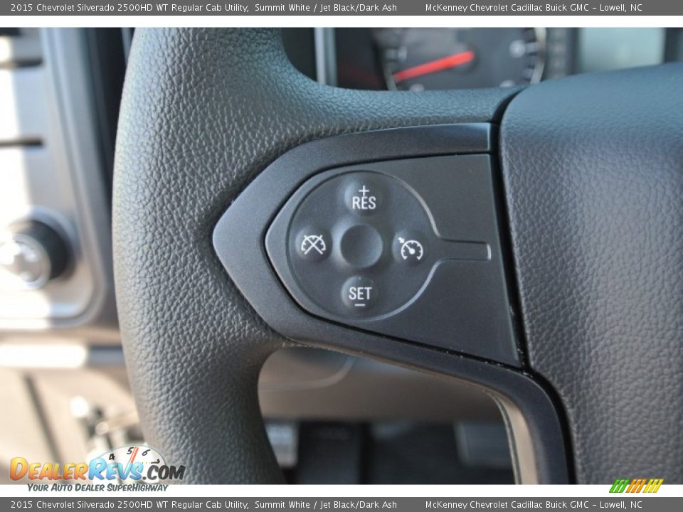 Controls of 2015 Chevrolet Silverado 2500HD WT Regular Cab Utility Photo #13