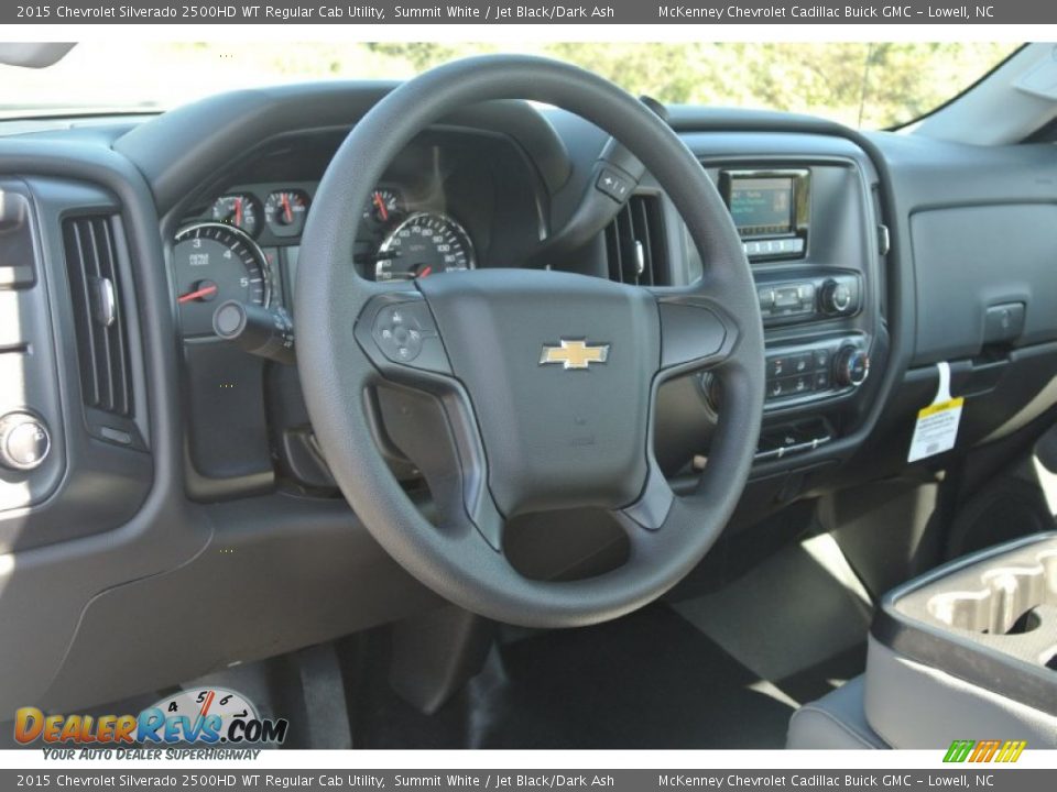 2015 Chevrolet Silverado 2500HD WT Regular Cab Utility Steering Wheel Photo #21