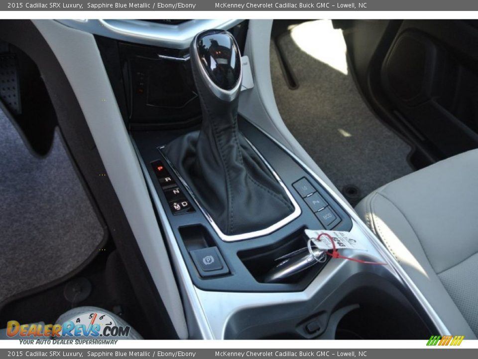 2015 Cadillac SRX Luxury Sapphire Blue Metallic / Ebony/Ebony Photo #11