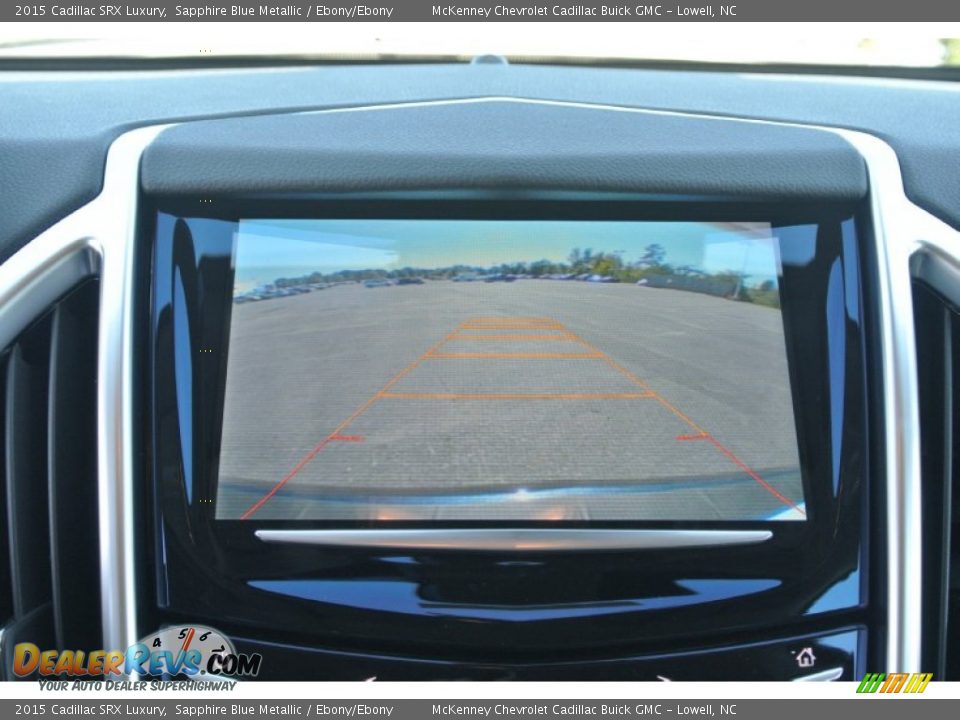 2015 Cadillac SRX Luxury Sapphire Blue Metallic / Ebony/Ebony Photo #14