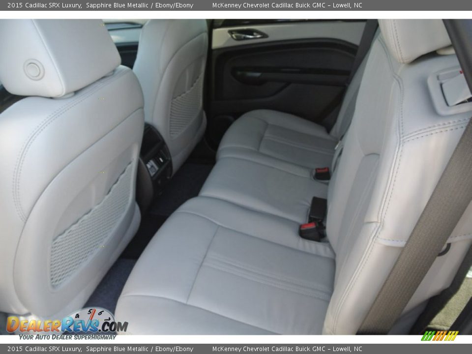 2015 Cadillac SRX Luxury Sapphire Blue Metallic / Ebony/Ebony Photo #18