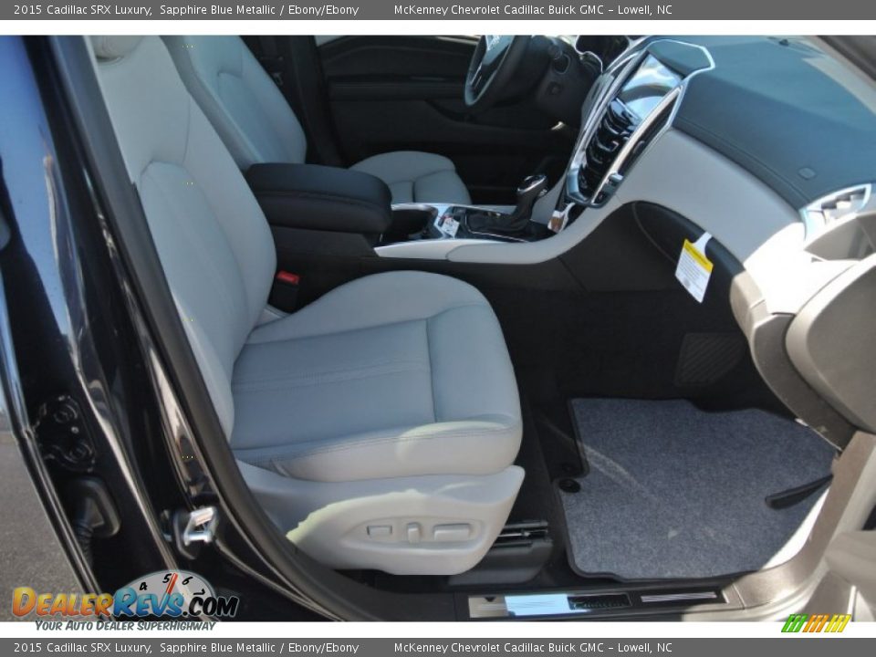 2015 Cadillac SRX Luxury Sapphire Blue Metallic / Ebony/Ebony Photo #21