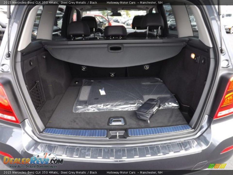 2015 Mercedes-Benz GLK 350 4Matic Steel Grey Metallic / Black Photo #6
