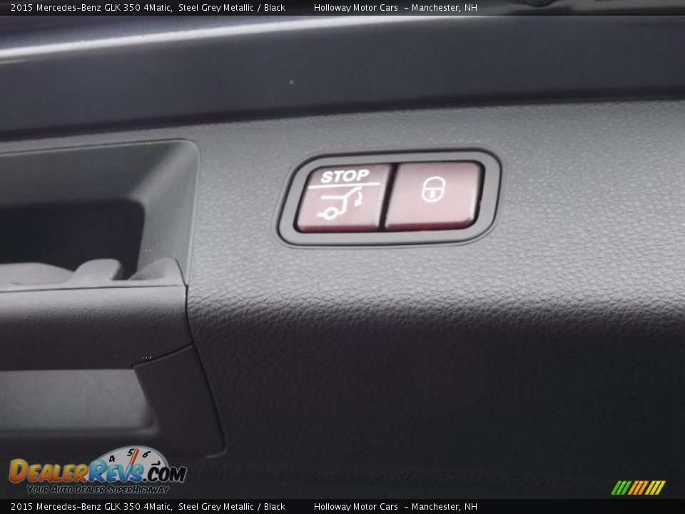 2015 Mercedes-Benz GLK 350 4Matic Steel Grey Metallic / Black Photo #7