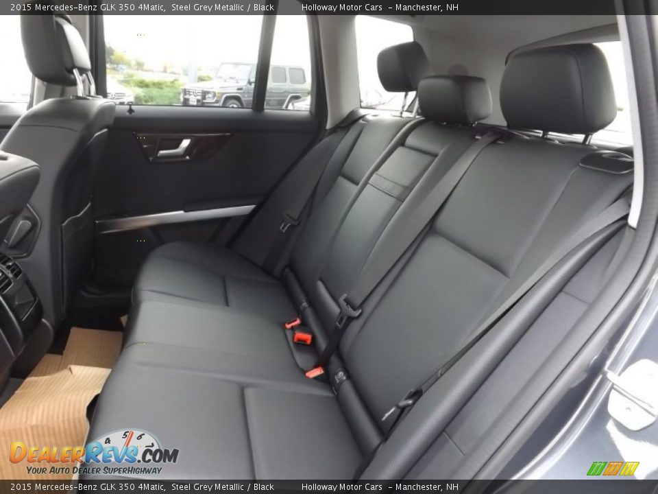 2015 Mercedes-Benz GLK 350 4Matic Steel Grey Metallic / Black Photo #8