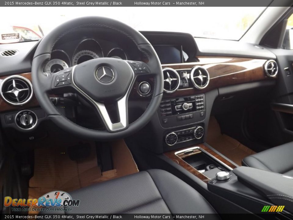 2015 Mercedes-Benz GLK 350 4Matic Steel Grey Metallic / Black Photo #9