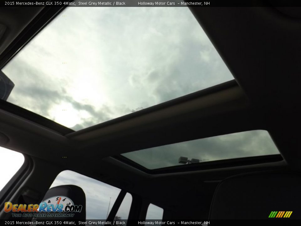 2015 Mercedes-Benz GLK 350 4Matic Steel Grey Metallic / Black Photo #10