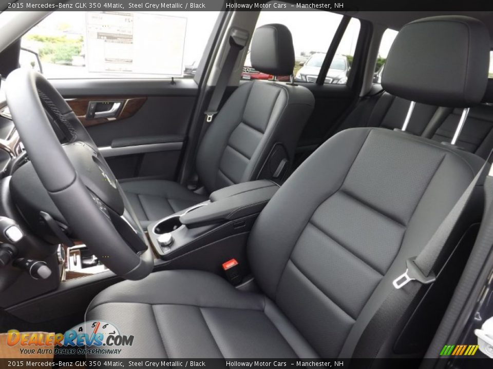 2015 Mercedes-Benz GLK 350 4Matic Steel Grey Metallic / Black Photo #11