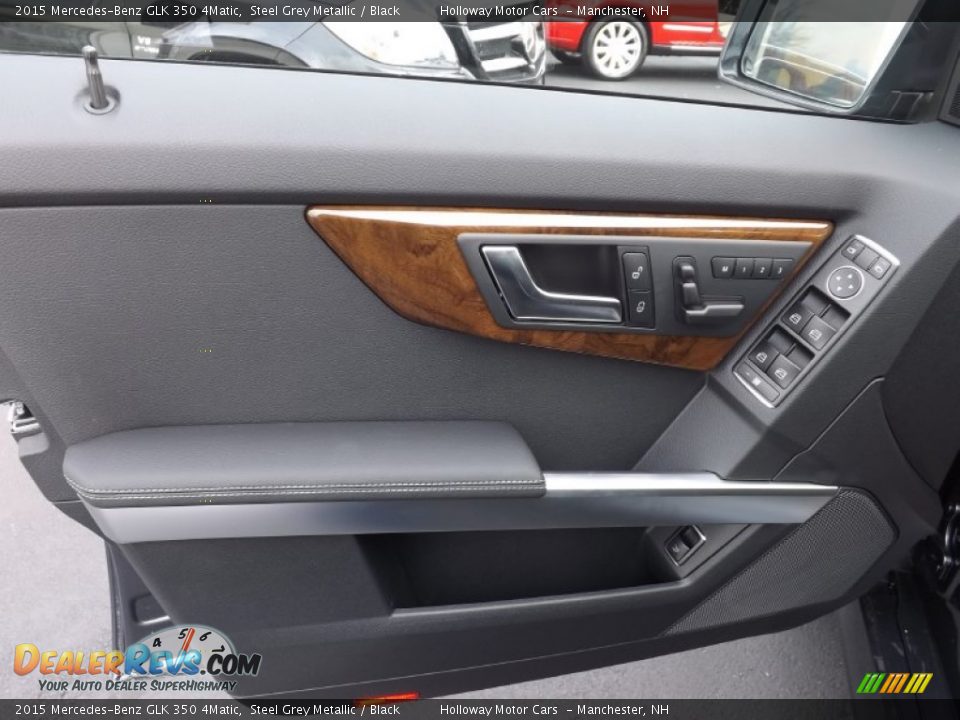 2015 Mercedes-Benz GLK 350 4Matic Steel Grey Metallic / Black Photo #12