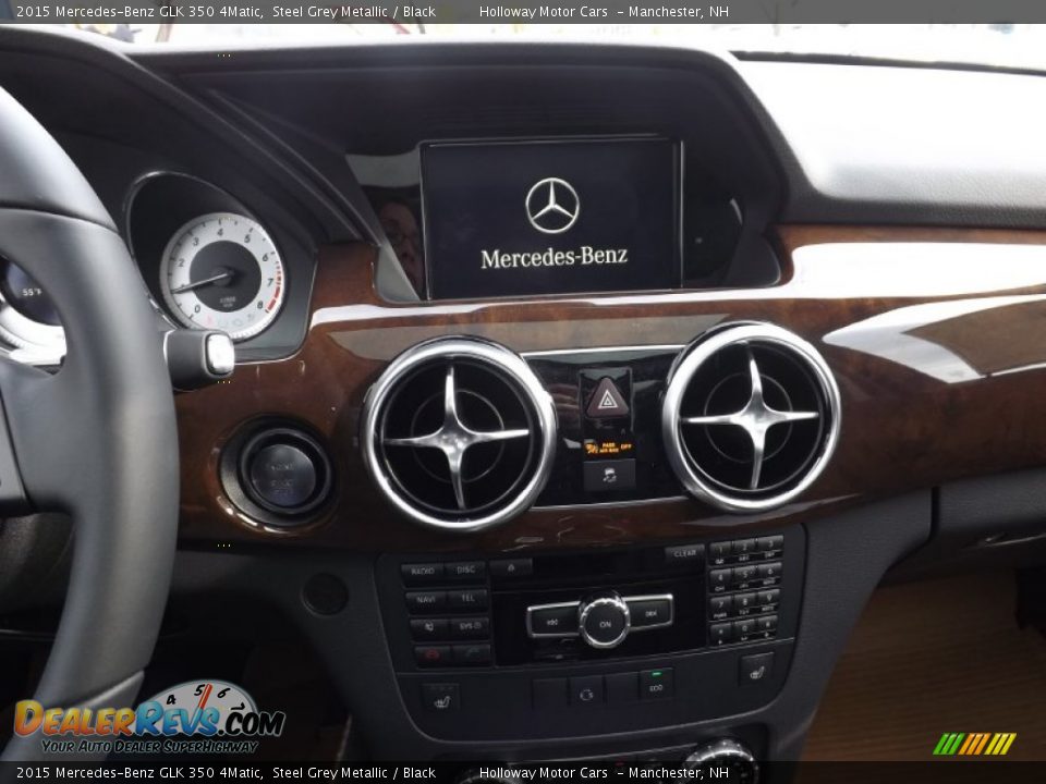 2015 Mercedes-Benz GLK 350 4Matic Steel Grey Metallic / Black Photo #13