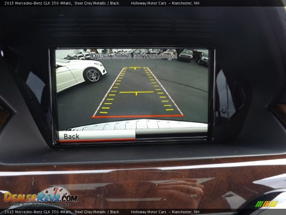 2015 Mercedes-Benz GLK 350 4Matic Steel Grey Metallic / Black Photo #15